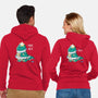 Tree-Rex-unisex zip-up sweatshirt-TaylorRoss1