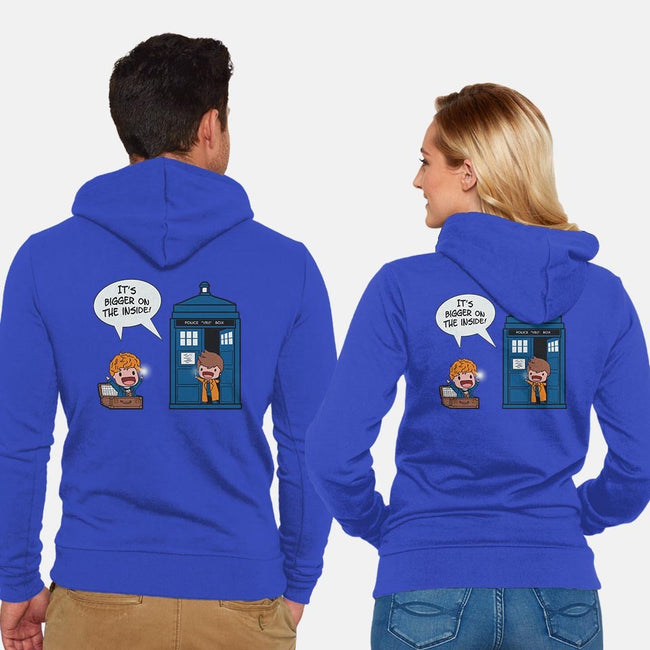 Fantastic Space-unisex zip-up sweatshirt-Ma_Lockser