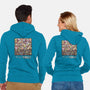 T is for Tribbles-unisex zip-up sweatshirt-otisframpton