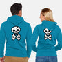 Skull and Crossbones-unisex zip-up sweatshirt-wotto