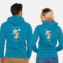 Whatever Floats Your Goat-unisex zip-up sweatshirt-ChocolateRaisinFury