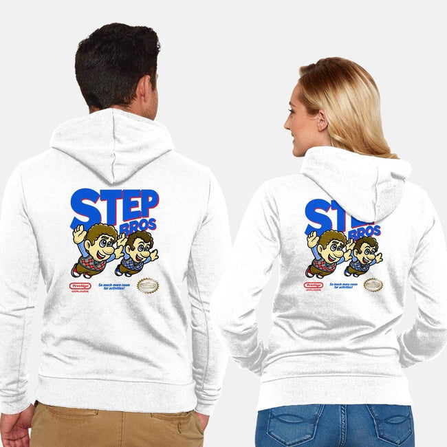 Step Bros-unisex zip-up sweatshirt-jangosnow