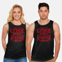 I Went to the Upside Down-unisex basic tank-Olipop