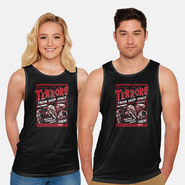 Terrors From Deep Space!-unisex basic tank-everdream