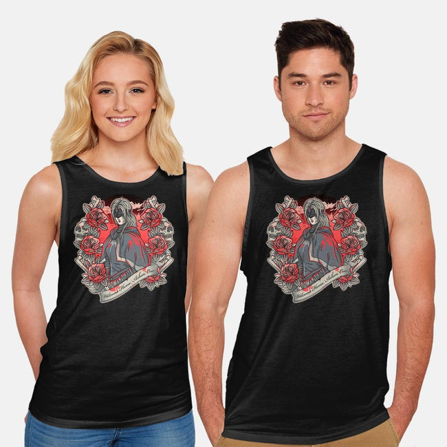 Welcome Home, Ashen One-unisex basic tank-AutoSave