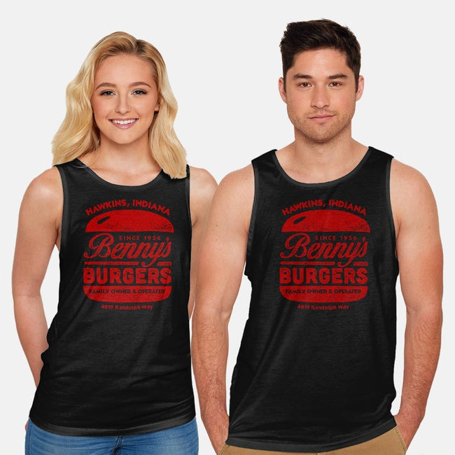 Benny's Burgers-unisex basic tank-CoryFreeman