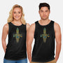 Mosaic on the Wind-unisex basic tank-kharmazero