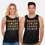 Delightfully Cute Little Heroes-unisex basic tank-mattkaufenberg