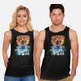 Hot and Cold Card-unisex basic tank-Coinbox Tees