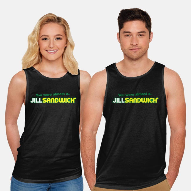 Jill Sandwich-unisex basic tank-dalethesk8er