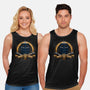 The Day of the Doctor-unisex basic tank-Six Eyed Monster