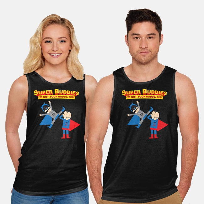 Super Buddies-unisex basic tank-zombiemedia