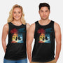 Book of Fire and Ice-unisex basic tank-dandingeroz