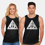 Deathly Impossible-unisex basic tank-Retro Review