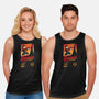 Tower of Darkness-unisex basic tank-mikehandyart