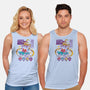 Sailor Meow-unisex basic tank-ilustrata
