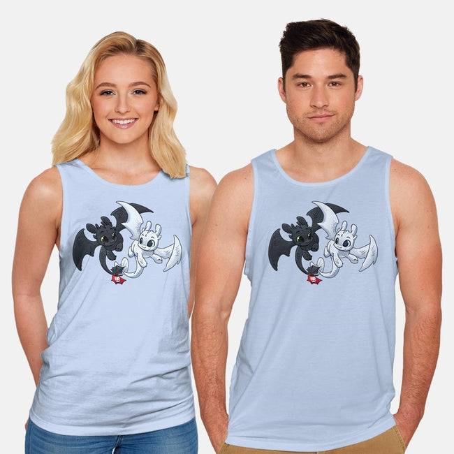 Wings-unisex basic tank-DoOomcat