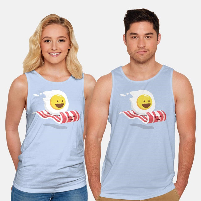 Magic Bacon Ride-unisex basic tank-GeorgeOtsubo