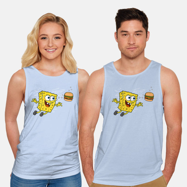 Spongemind-unisex basic tank-Melonseta