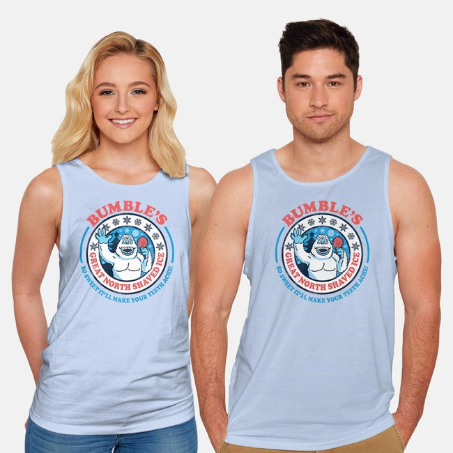 Bumble's Shaved Ice-unisex basic tank-Beware_1984