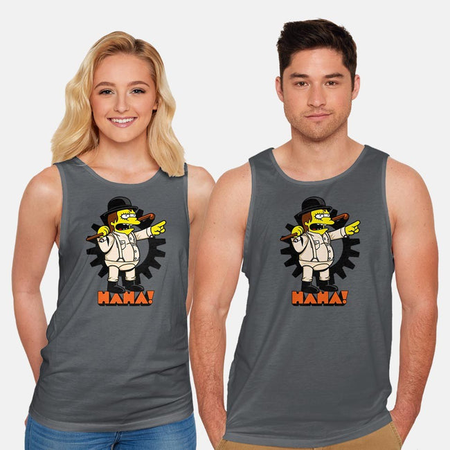 A Clockwork Bully-unisex basic tank-Boggs Nicolas