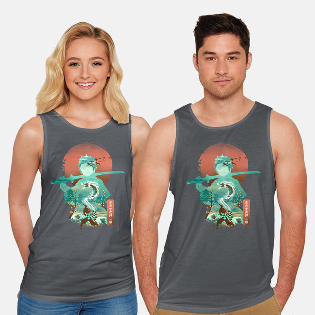 Breath of Water-unisex basic tank-dandingeroz