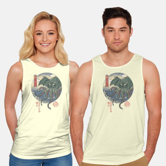 CTHULHU UKIYO-E-unisex basic tank-vp021