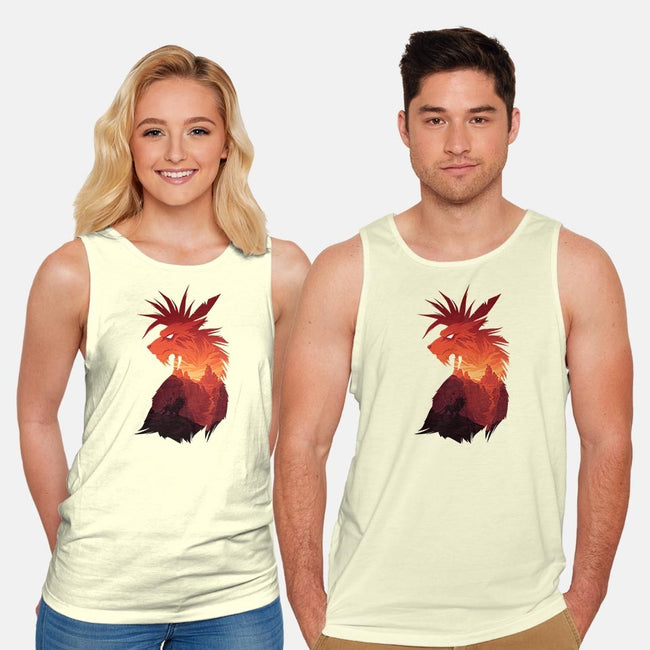 The Canyon's Guardian-unisex basic tank-PencilMonkey