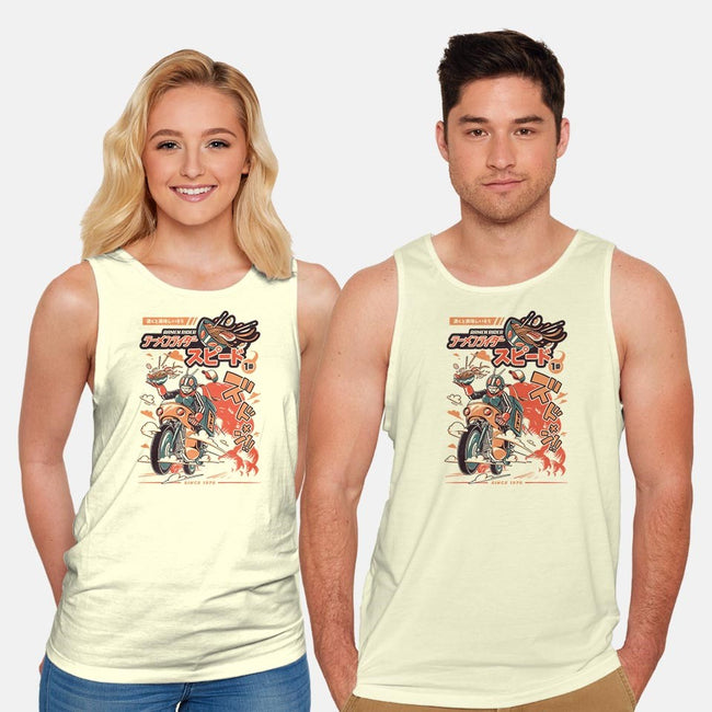 Ramen Rider-unisex basic tank-ilustrata