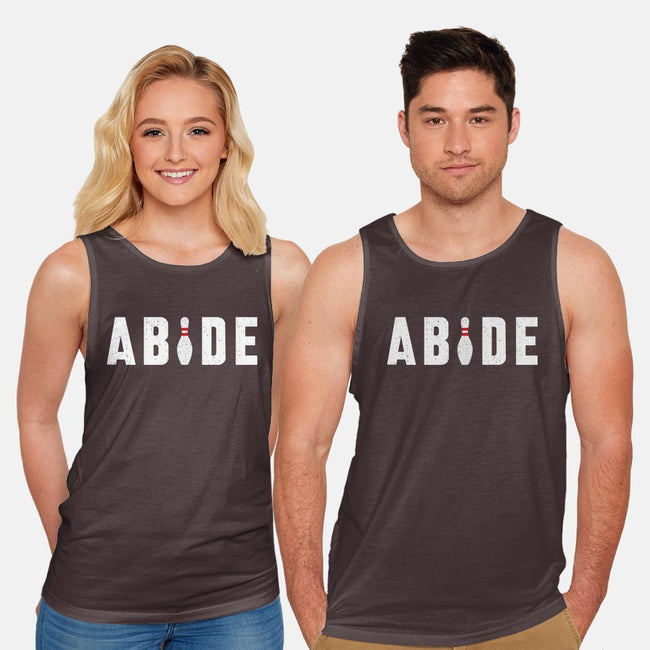 Abide-unisex basic tank-lunchboxbrain