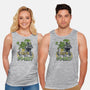 Godzilla vs. Cthulhu-unisex basic tank-Melee_Ninja