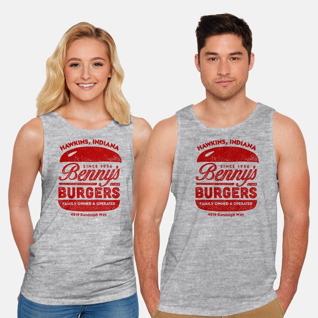 Benny's Burgers-unisex basic tank-CoryFreeman