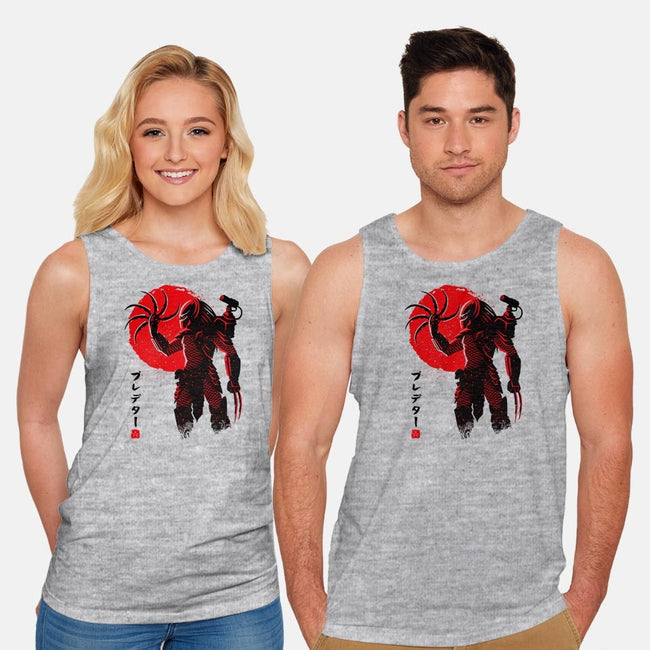 Predator Red-unisex basic tank-albertocubatas