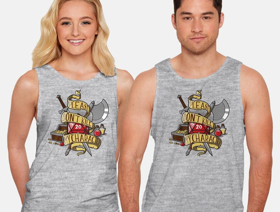 Don't Kill my Character