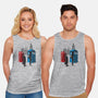 Cabins Collide-unisex basic tank-Adams Pinto