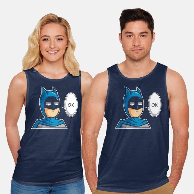 One Punch Bat-unisex basic tank-krisren28