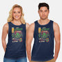 Is It a Cat Or a Monster-unisex basic tank-ilustrata