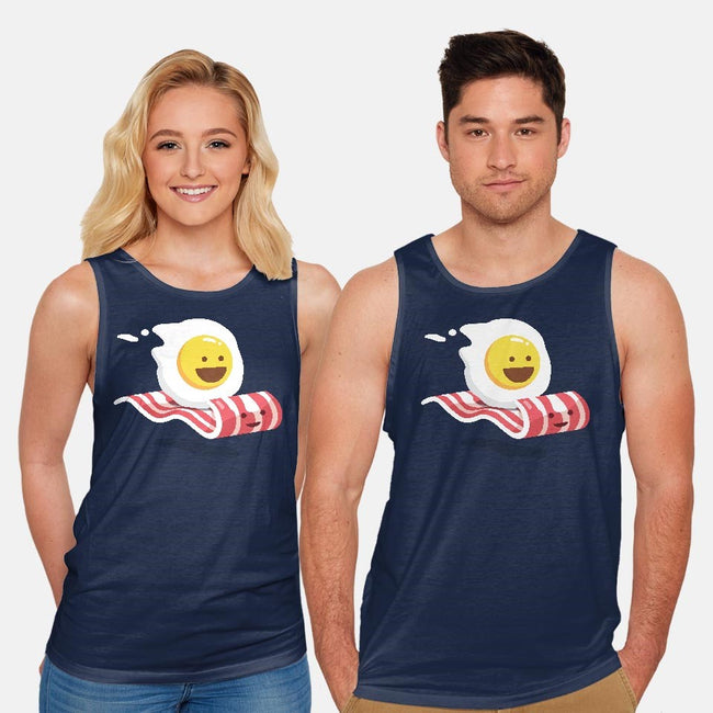 Magic Bacon Ride-unisex basic tank-GeorgeOtsubo