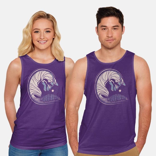 Chasing Its Tail-unisex basic tank-chechevica