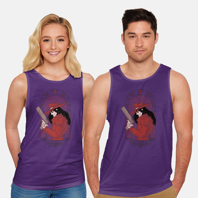 The Vampire-unisex basic tank-xMorfina