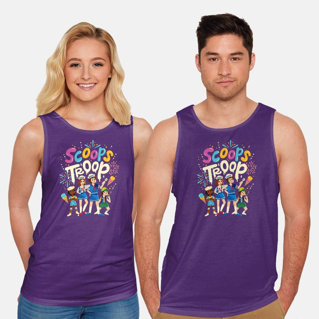 Scoops Troop-unisex basic tank-risarodil