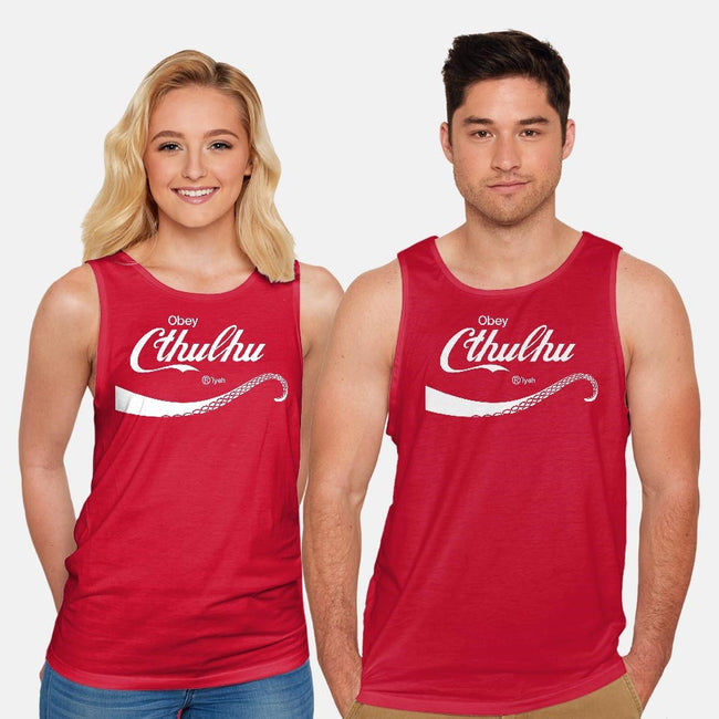 Obey Cthulhu-unisex basic tank-cepheart