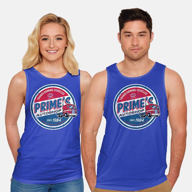 Prime's Autoshop-unisex basic tank-Nemons