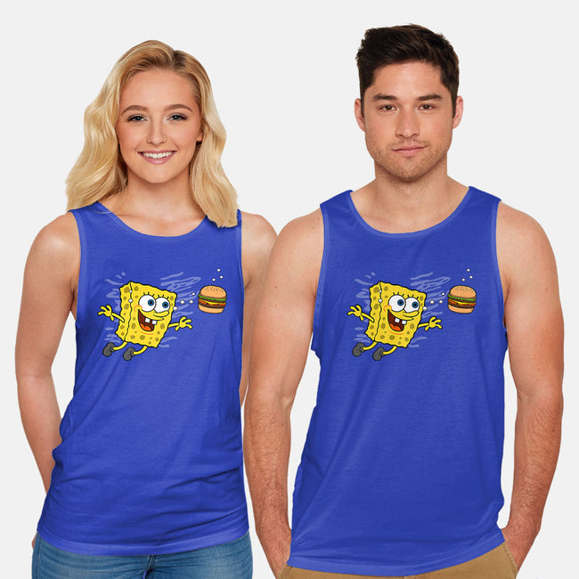 Spongemind-unisex basic tank-Melonseta