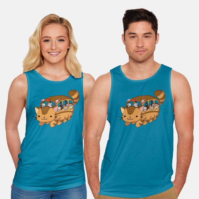 All Aboard-unisex basic tank-kpcomix