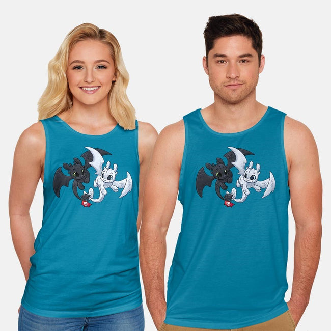 Wings-unisex basic tank-DoOomcat