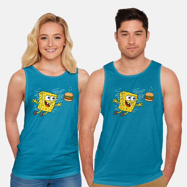 Spongemind-unisex basic tank-Melonseta