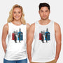 Cabins Collide-unisex basic tank-Adams Pinto