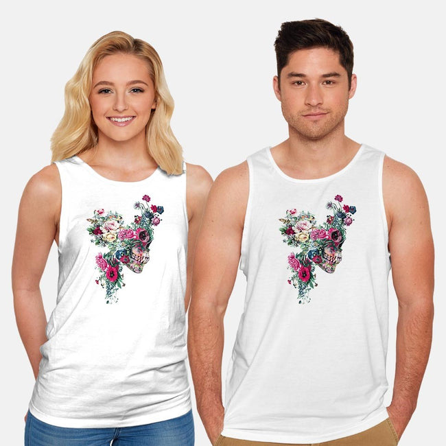 SKULL VII-unisex basic tank-RizaPeker