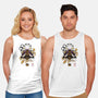 Honey Bee-unisex basic tank-etcherSketch